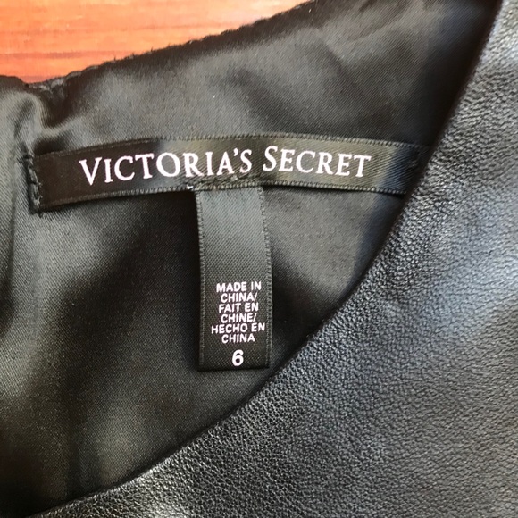 Victoria’s Secret Leather and Lace Dress, EUC, 6 - Picture 4 of 14